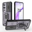 OnePlus ACE 3V Purple Shockproof Phone Case with Holder - Camshield TPU+PC - 1