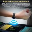 1.3" Bamboo Steel Smart Watch, IP68 Waterproof, Bluetooth Call, Silver - 5