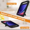 Samsung Galaxy Tab S9+ EVA Shockproof Case with Holder - Black - 3