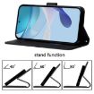 OPPO A5/A3 Pro 5G Global Crossbody 3D Embossed Flip Leather Case Black - 5