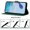 OPPO A5/A3 Pro 5G Global Dark Green 3D Embossed Leather Phone Case - 5