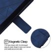 OPPO A5X 4G/5G Blue Crossbody 3D Embossed Flip Leather Phone Case - 4