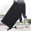 OPPO A5X 4G/5G Crossbody 3D Embossed Flip Leather Case - Black - 7