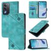 OPPO A5/A3 Pro 5G Global Green Embossed Leather Phone Case - 1
