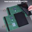Xiaomi Redmi Pad Pro 12.1 Green Peacock Embossed Leather Tablet Case - 8