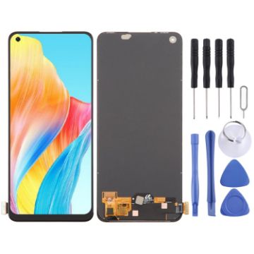 OPPO A78 4G CPH2565 Original AMOLED LCD Screen & Digitizer Assembly - 1