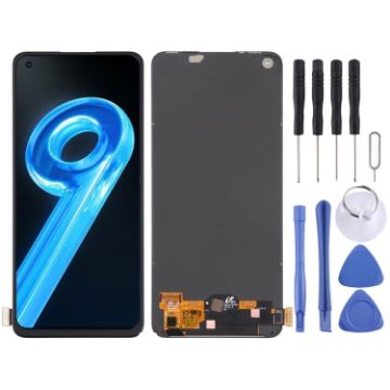 Realme 9 4G RMX3521 Original AMOLED LCD Screen with Digitizer Assembly - 1