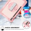 Samsung Galaxy Tab S9+ 360 Rotation Silicone Case - Rose Gold - 3