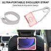 Samsung Galaxy Tab S9+ 360 Rotation Silicone Case - Rose Gold - 8