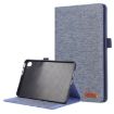 Xiaomi Redmi K Pad Blue Fabric Texture Flip Leather Tablet Case - 1