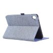 Xiaomi Redmi K Pad Blue Fabric Texture Flip Leather Tablet Case - 5