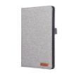 Xiaomi Redmi K Pad Grey Fabric Texture Flip Leather Tablet Case - 2