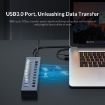 ORICO BT2U3-16AB-GY-BP 16-Port USB 3.0 HUB with Switches (US Plug) - 5