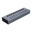 ORICO BT2U3-10AB-GY-BP 10-Port USB 3.0 HUB with Switches (UK Plug) - 1