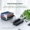ORICO CT2U3-13AB 13-Port USB 3.0 HUB with Switches, UK Plug, White - 9