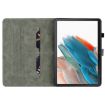Samsung Galaxy Tab 9 Tiger Pattern Purple Flip Leather Case - 3