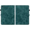 Samsung Galaxy Tab 9 Tiger Pattern Flip Leather Case - Dark Green - 2