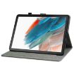 Samsung Galaxy Tab 9 Tiger Pattern Flip Leather Case - Black - 4