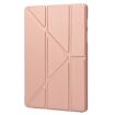 Samsung Galaxy Tab S10+/S9+ Rose Gold Silicone Leather Case - 2