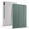 Samsung Galaxy Tab S10+/S9+ Green TPU Leather Case with Pen Slot - 1