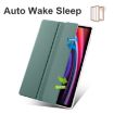Samsung Galaxy Tab S10+/S9+ Green TPU Leather Case with Pen Slot - 2