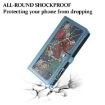 Motorola Edge 60 ESEBLE Star Series Lanyard Wallet RFID Case Blue - 4