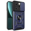 Infinix Hot 40/40 Pro 4G Blue TPU+PC Case with Sliding Camera Cover - 1