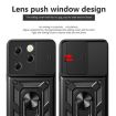 Infinix Hot 40/40 Pro 4G Blue TPU+PC Case with Sliding Camera Cover - 4