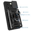 Infinix Hot 40/40 Pro 4G Gold Phone Case with Sliding Camera Cover - 3