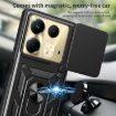 Infinix Note 40 4G Phone Case Black - Sliding Camera Cover TPU+PC Design - 6