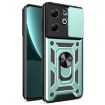 Infinix Smart 8 Plus/8 Pro Green TPU+PC Case with Sliding Camera Cover - 1