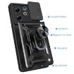 Infinix Smart 8 Plus/8 Pro Silver TPU+PC Case with Sliding Camera Cover - 3