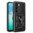 Infinix Hot 50 4G Phone Case Black - Sliding Camera Cover TPU+PC Design - 1