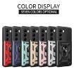 Infinix Hot 50 4G Phone Case Silver - Sliding Camera Cover TPU+PC Design - 2