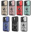 Infinix Smart 9/Hot 50i Blue TPU+PC Phone Case with Sliding Camera Cover - 2