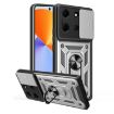 Infinix Note 30 5G Phone Case Silver - Sliding Camera Cover TPU+PC - 1