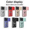 Infinix Note 40X 5G Phone Case - Blue Sliding Camera Cover TPU+PC - 2