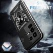 Infinix Note 50 Pro 4G Case - Black Sliding Camera Cover TPU+PC Design - 7