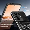 Infinix Note 50 Pro 4G Case - Black Sliding Camera Cover TPU+PC Design - 8