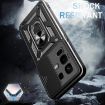 Infinix Note 50x Red Phone Case with Sliding Camera Cover TPU+PC Design - 7
