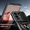 Infinix Note 50x Red Phone Case with Sliding Camera Cover TPU+PC Design - 8