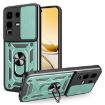 Infinix Note 50s Green Phone Case with Sliding Camera Cover TPU+PC - 1