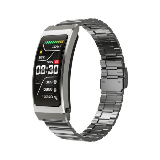K7 Smart Call Bracelet, 1.14" TFT, BT Call, Heart Rate, Steel Strap - 1
