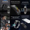 K7 Smart Call Bracelet, 1.14" TFT, BT Call, Heart Rate, Steel Strap - 7
