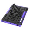 Samsung Galaxy Tab S9+ Tire Texture TPU + PC Case - Purple - 5