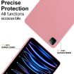 iPad Pro 13 2024 Pink Oil Spray Skin-friendly TPU Tablet Case - 8