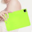 iPad Pro 13 2024 Fluorescent Green TPU Case - Oil Spray Skin-friendly - 7