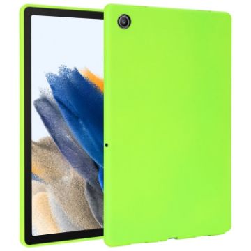 Samsung Galaxy Tab A8 X200 TPU Case - Fluorescent Green, Oil Spray Skin-friendly - 1