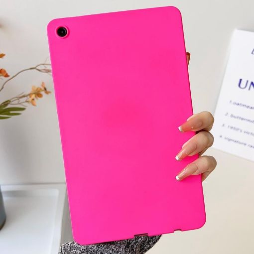 Samsung Galaxy Tab A9 2023 TPU Case Rose Red - Oil Spray Skin-friendly - 1
