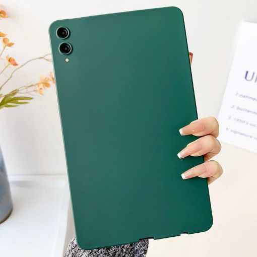 Samsung Galaxy Tab S9+/S9 FE+/S10+ Deep Green TPU Case - 1